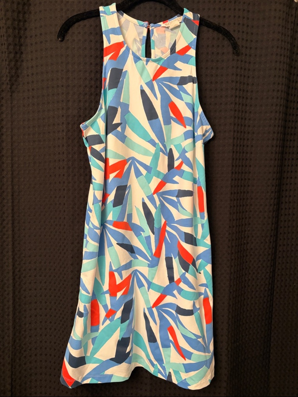MAHI GOLD Charlotte Sleeveless Dress - Blue, Aqua, Red, Navy